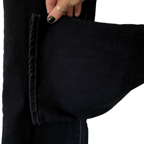 INC International Concepts Flare Leg Regular Fit Stretchy Button Fly Jeans - 8 - Picture 3 of 8